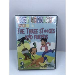 *The Three Stooges And Friends Kids Klassics Vol 1 DVD Animated. Sealed